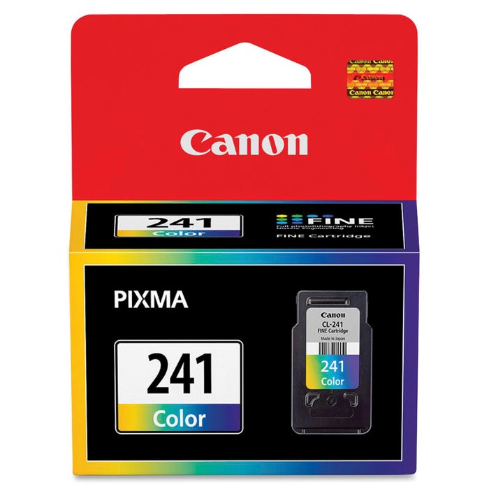 Canon Ink Toner Cartridge, CL241, Multi-Color