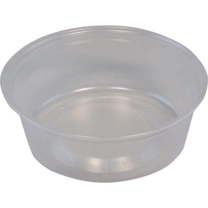 Delta Education 1/4 Liter Plastic Containers, Pack of 5