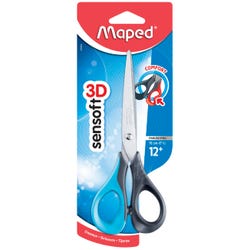 Maped 3D Sensoft Right Handed Scissors, 6-1/3 Inches, Pointed, Item Number 2023187