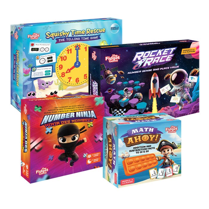 The Fidget Game Ultimate Math Bundle