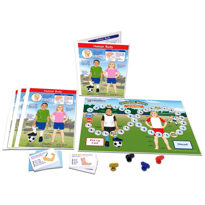 NewPath Learning Human Body Learning Center Game, Grades 1 to 2