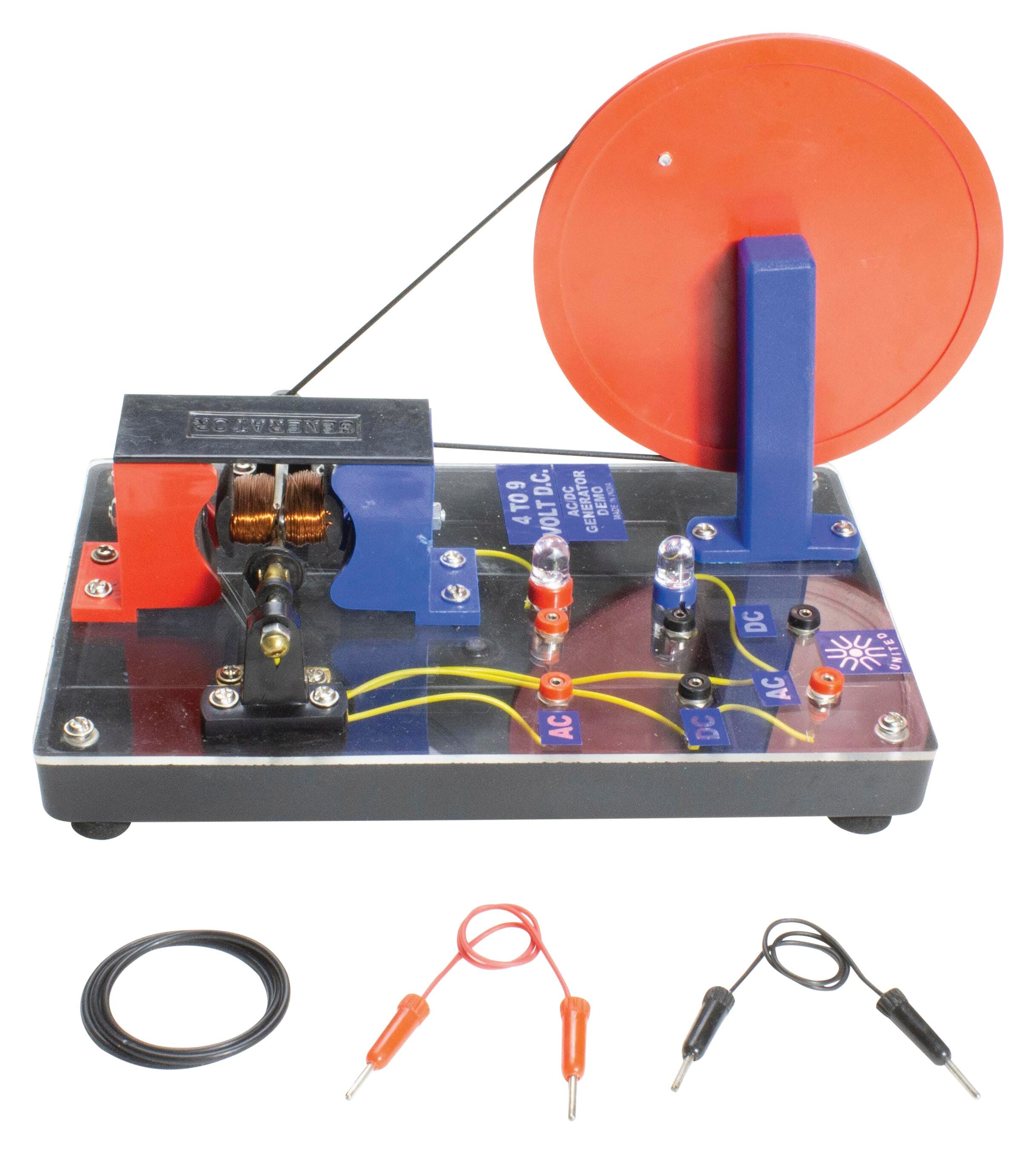 Frey Scientific AC/DC Generator Set, 10 x 7 x 9 Inches, Item Number 525797