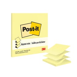 Post-it Pop-Up Notes Refill Pad, 3 x 3 Inches, Canary Yellow, 100 Sheets
