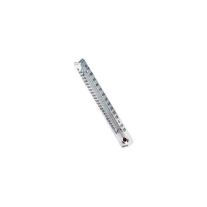 Frey Scientific V-Back Metal Thermometers, Fahrenheit/Celsius Dual Scale