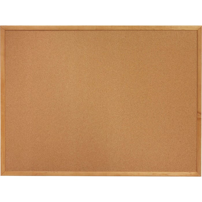 Lorell Bulletin Board, 48 x 36 Inches, Cork