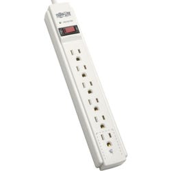 Tripp Lite 6-Outlet Surge Protector, 6 Foot Cord, 790 Joules, Light Gray 2136069
