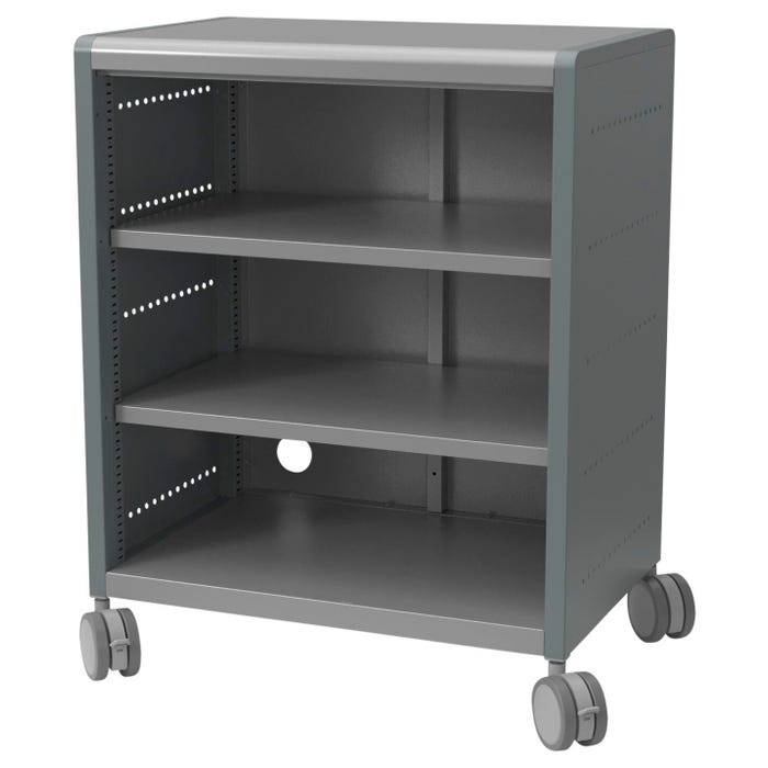 Classroom Select Geode Medium Cabinet, Double Wide with Shelves