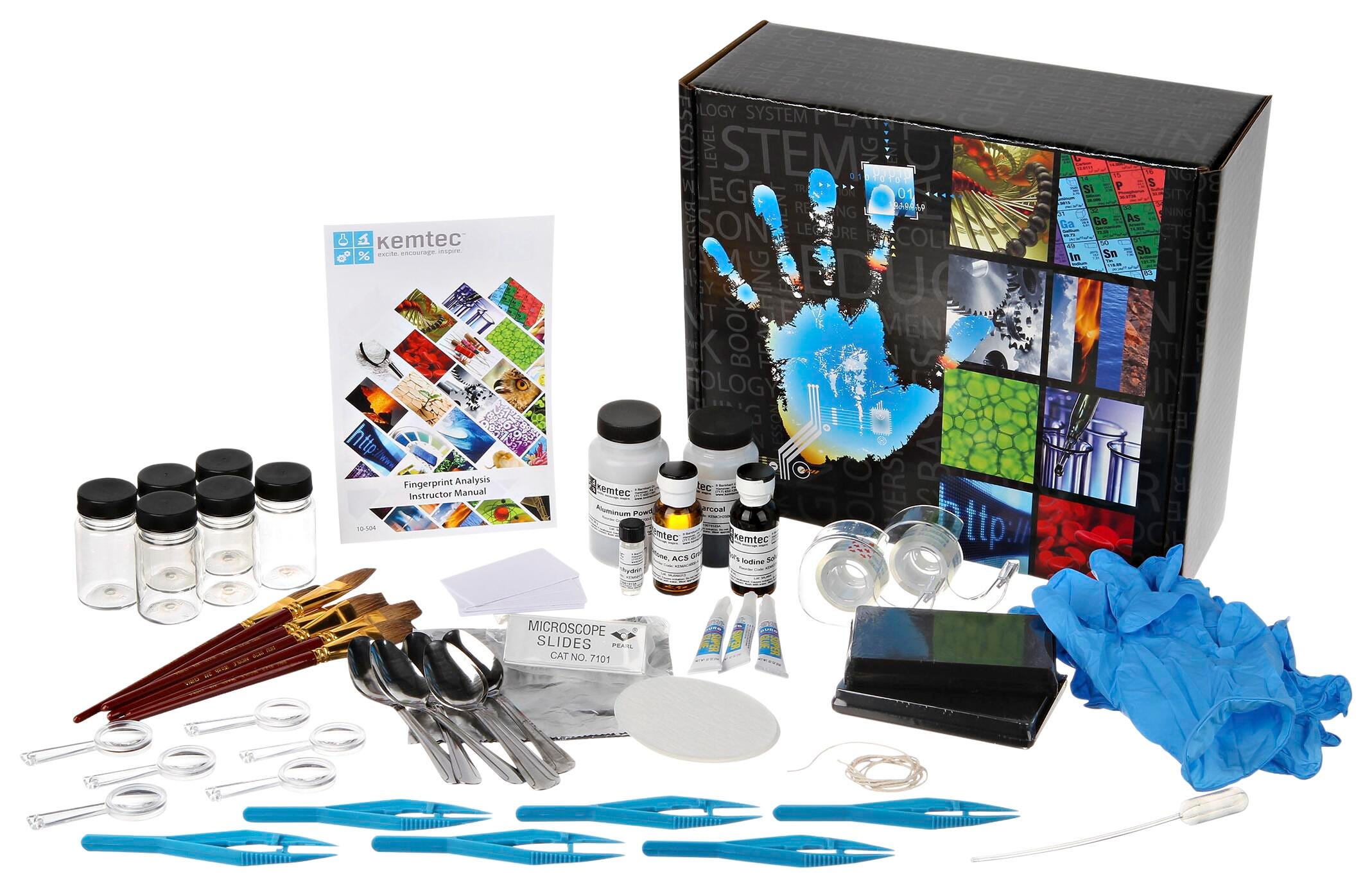 Image for Kemtec Analysis of Fingerprints Kit from School Specialty