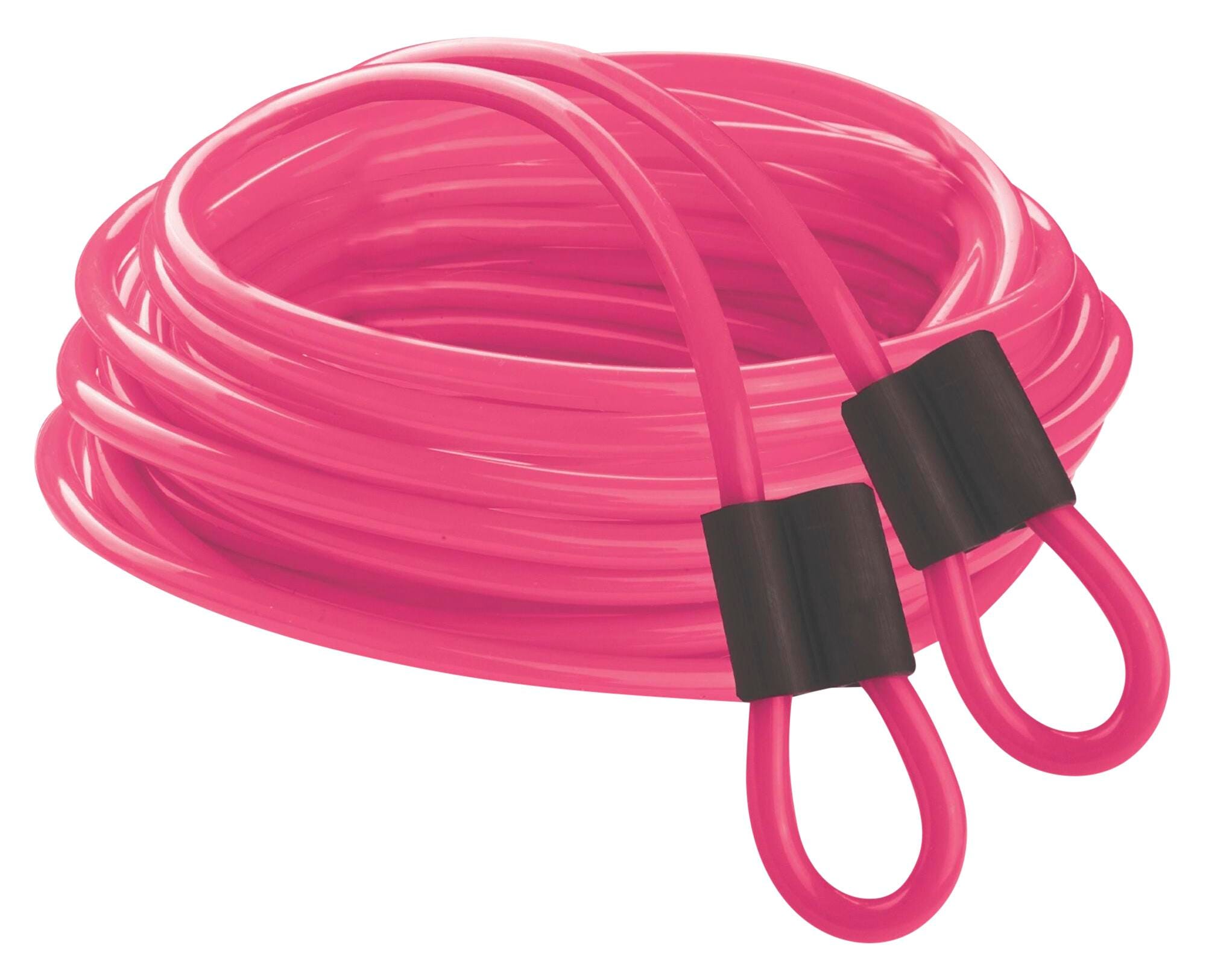 Champion Sports Double Dutch Speed Ropes, 16 Feet, Pink, Pair 1005264
