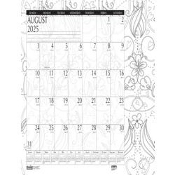 House of Doolittle, Recycled, Academic Doodle Desk Pad, August 2025-July 2026, 18-1/2 x 13 Inches 2150954