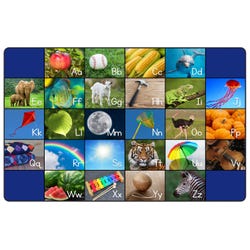 Childcraft Photo Fun Alphabet Carpet, Rectangle 4002069