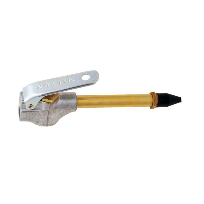 Milton Lever Specialty Hand Tools Blow Gun Tip, 1/4 in NPT, Rubber