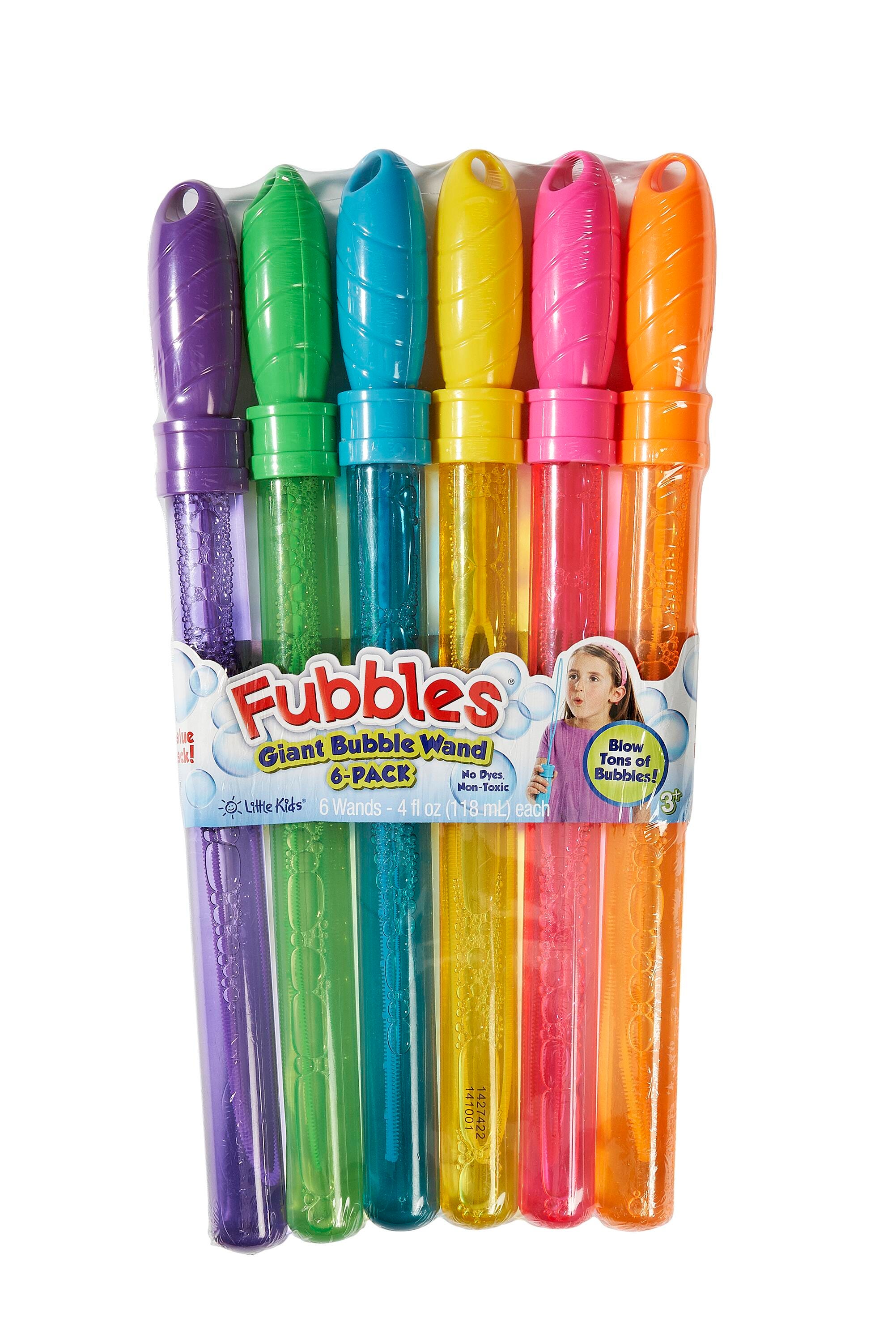 Fubbles Bubble Wands 4 Ounce, Set of 6, Item Number 2098865