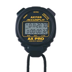 Accusplit AX725 Series Stopwatch, Black, Item Number 032254