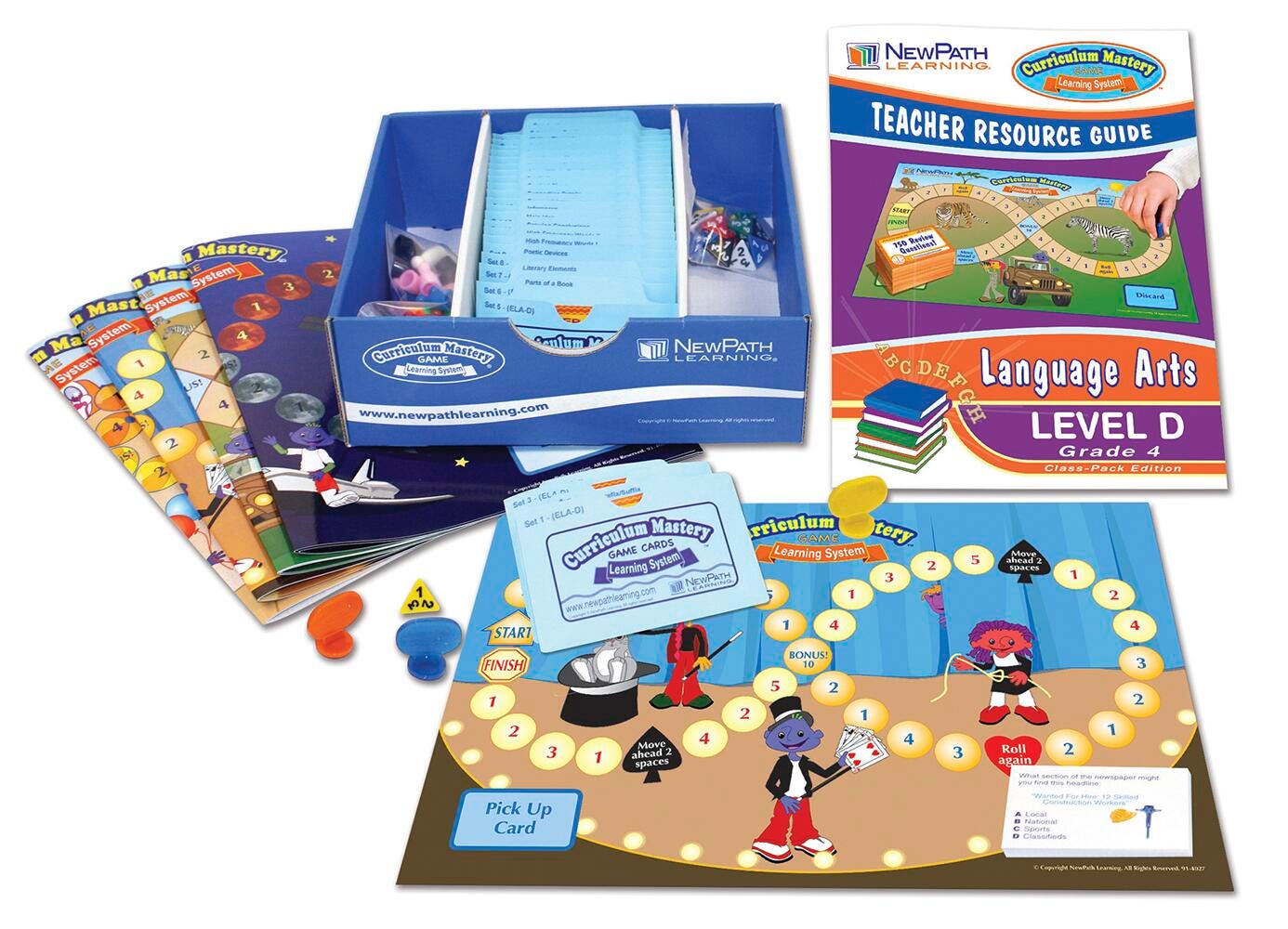 Language Arts Games, Literacy Games Supplies, Item Number 090394