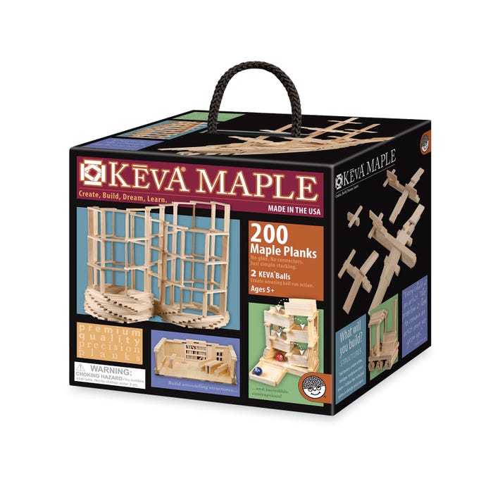 Mindware KEVA Maple Planks, 200 pieces