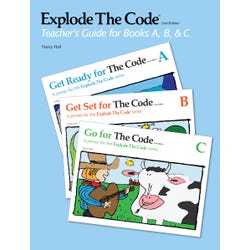 Explode The Code Teacher's Guide, Literacy & Phonics, 2nd Edition, Books A to C