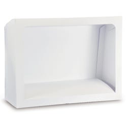 Roylco Set the Scene Diorama, 8-1/2 x 11 Inches, White, Pack of 12, Item Number 1430158