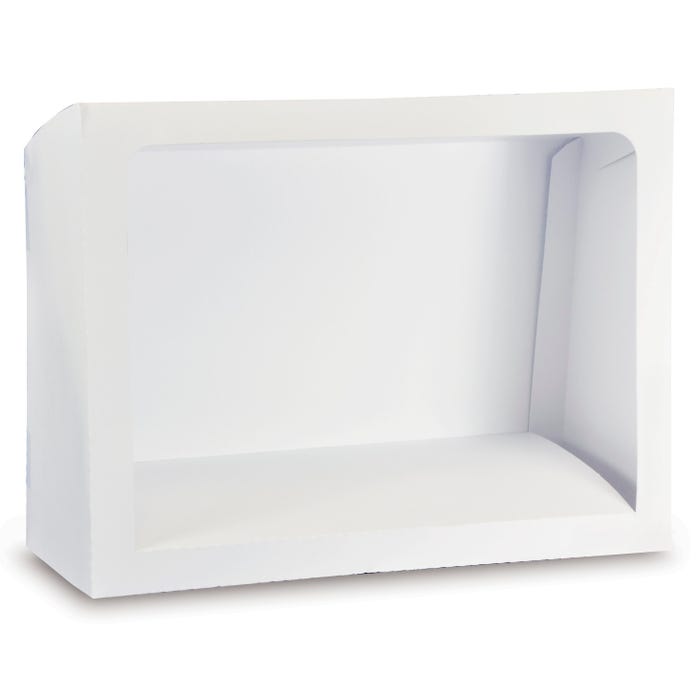 Roylco Set the Scene Diorama, 8-1/2 x 11 Inches, White, Pack of 12