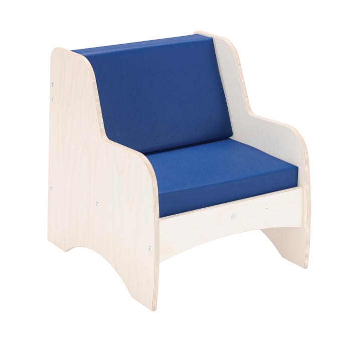 Childcraft Family Living Room Chair Replacement Cushions, Blue, 16-1/2 x 18 x 13 Inches