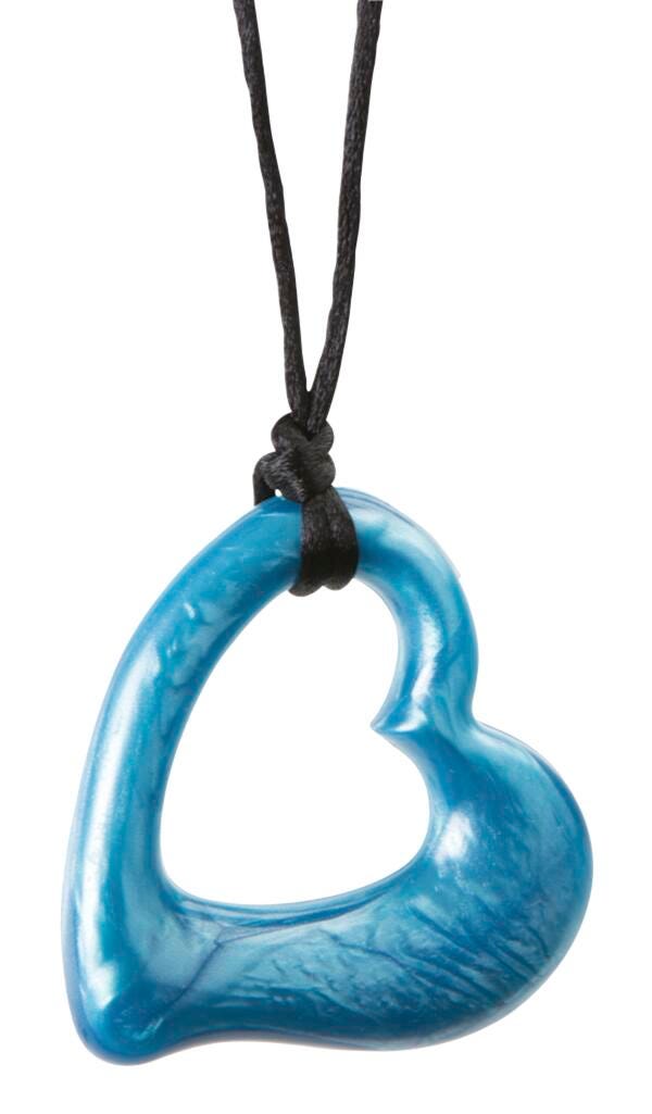 Chewigem Miller Chewable Heart, Blue, Item Number 2103986