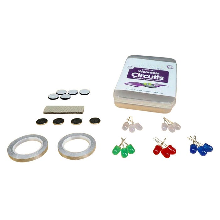 Brown Dog Gadgets Wearable Circuits Classroom Kit, Set of 25