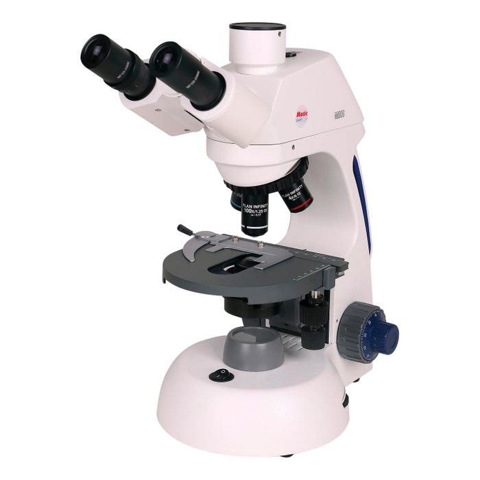 Motic M17T Compound Trinocular Microscope with Moticam V1300 Camera