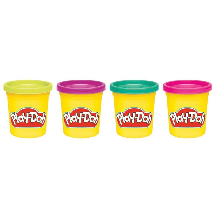 Play-Doh Modeling Compound, 3 Ounces, Vibrant Colors, Set of 4