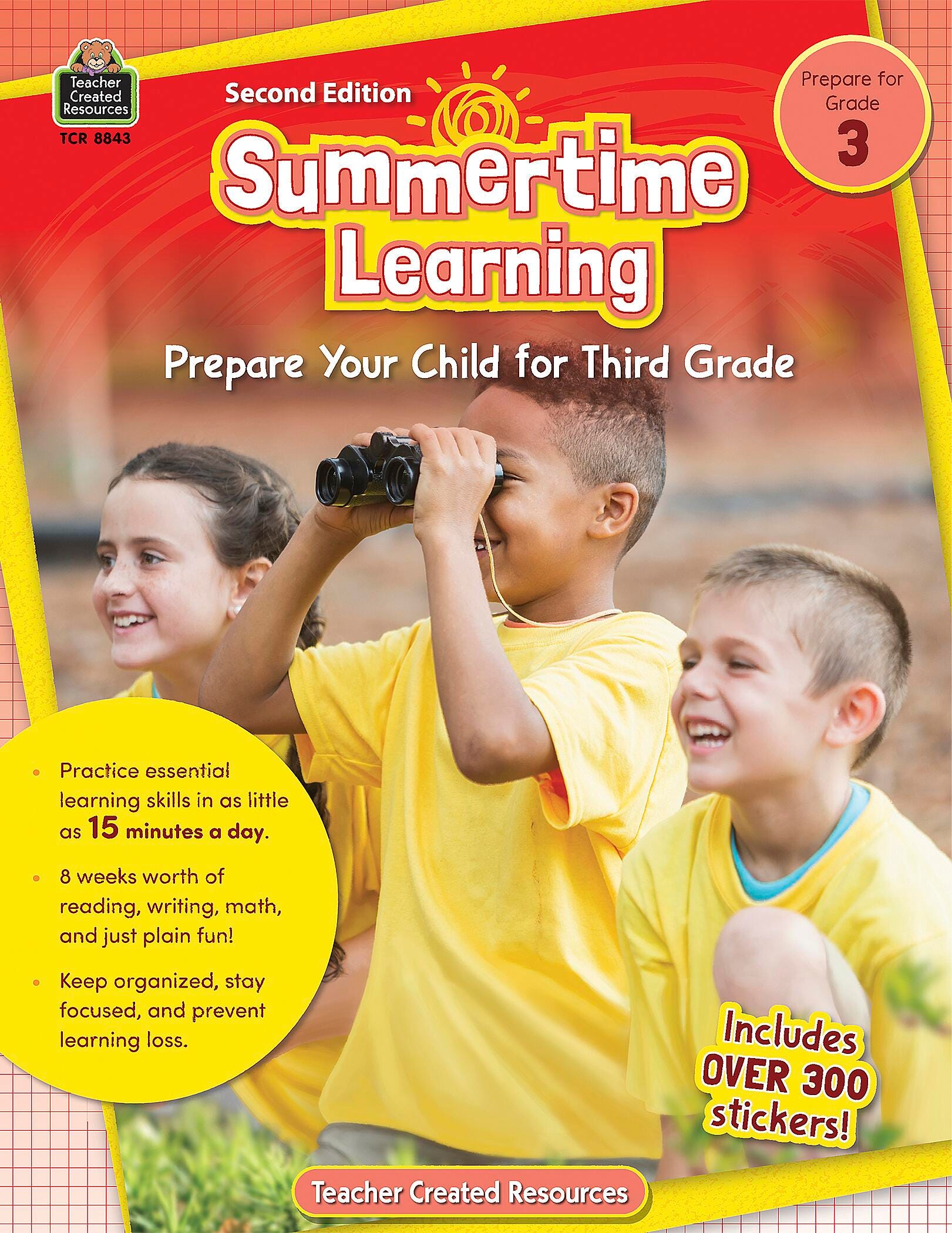 Teacher Created Resource Workbook SummerTime Learning, Grade 3, Item Number 2098933