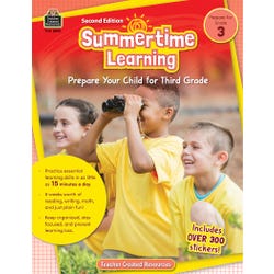 Teacher Created Resource Workbook SummerTime Learning, Grade 3, Item Number 2098933