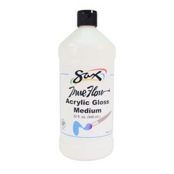 Sax Acrylic Gloss Medium Preparation and Protection, 1 Quart 442136