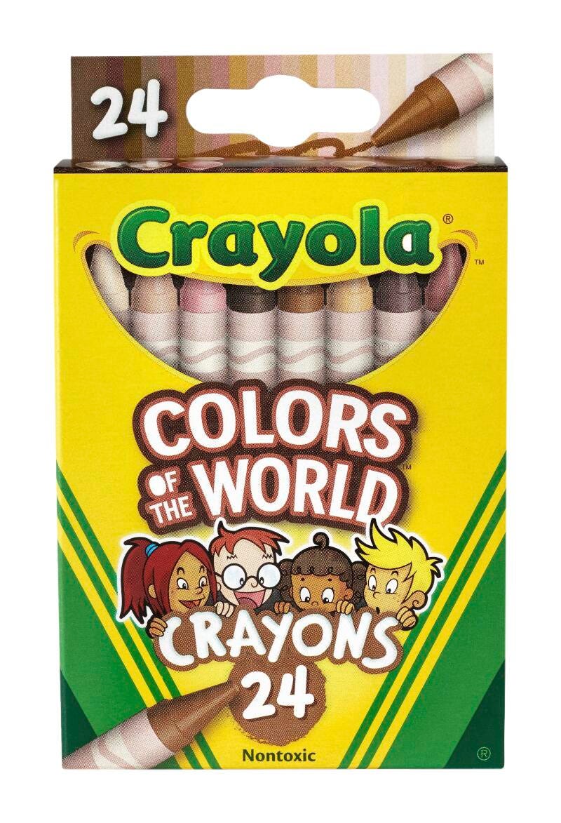 Crayola Colors of the World Crayons, Pack of 24 2090274