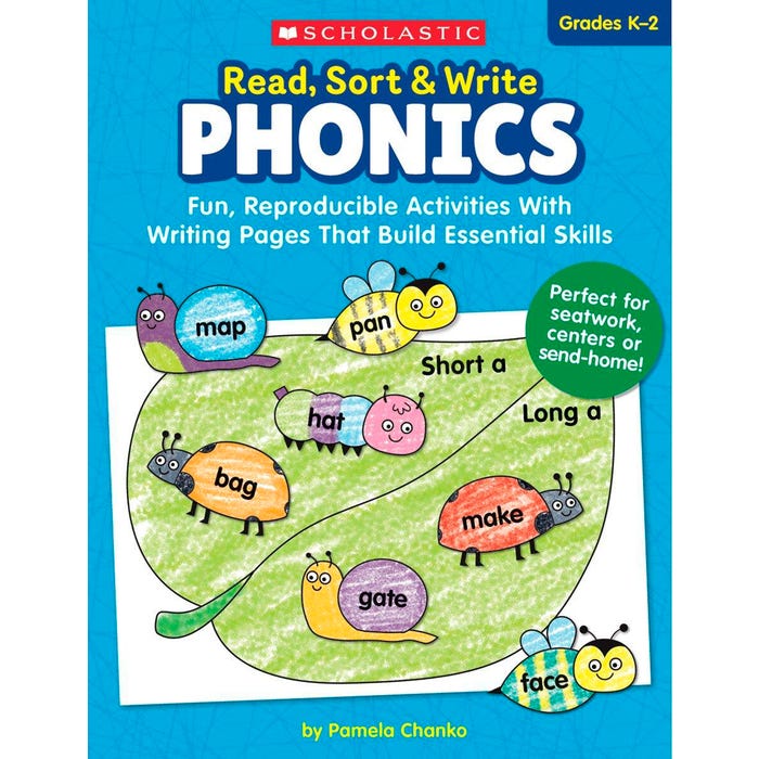 Scholastic Read, Sort and Write Phonics
