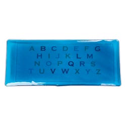 Alpha-Numeric Gel Pad, Upper-Case Alphabet 2121835