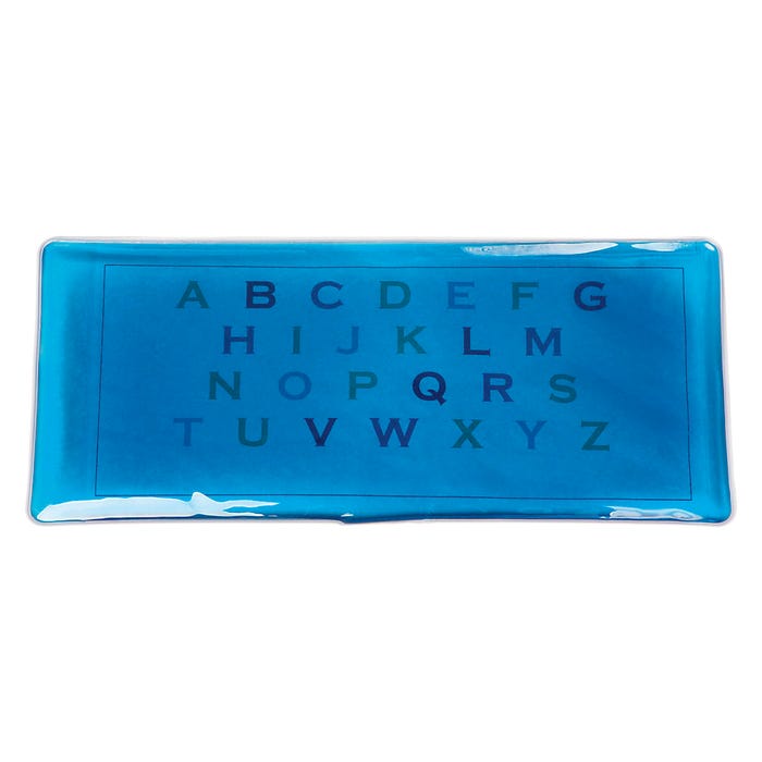 Alpha-Numeric Gel Pad, Upper-Case Alphabet