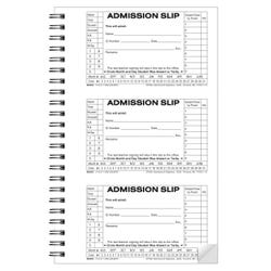 Image for Hammond & Stephens 2-Part Carbonless Admit Slip Book, 5-1/2 x 8-5/8 Inches from School Specialty
