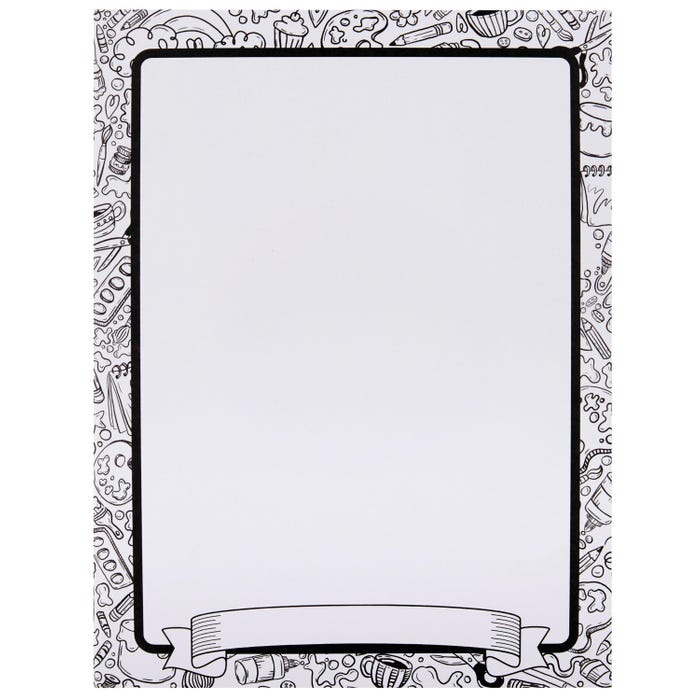 Prang Sketch Smart Sketch Book, White, 11 x 8-1/2 Inches, 40 Sheets