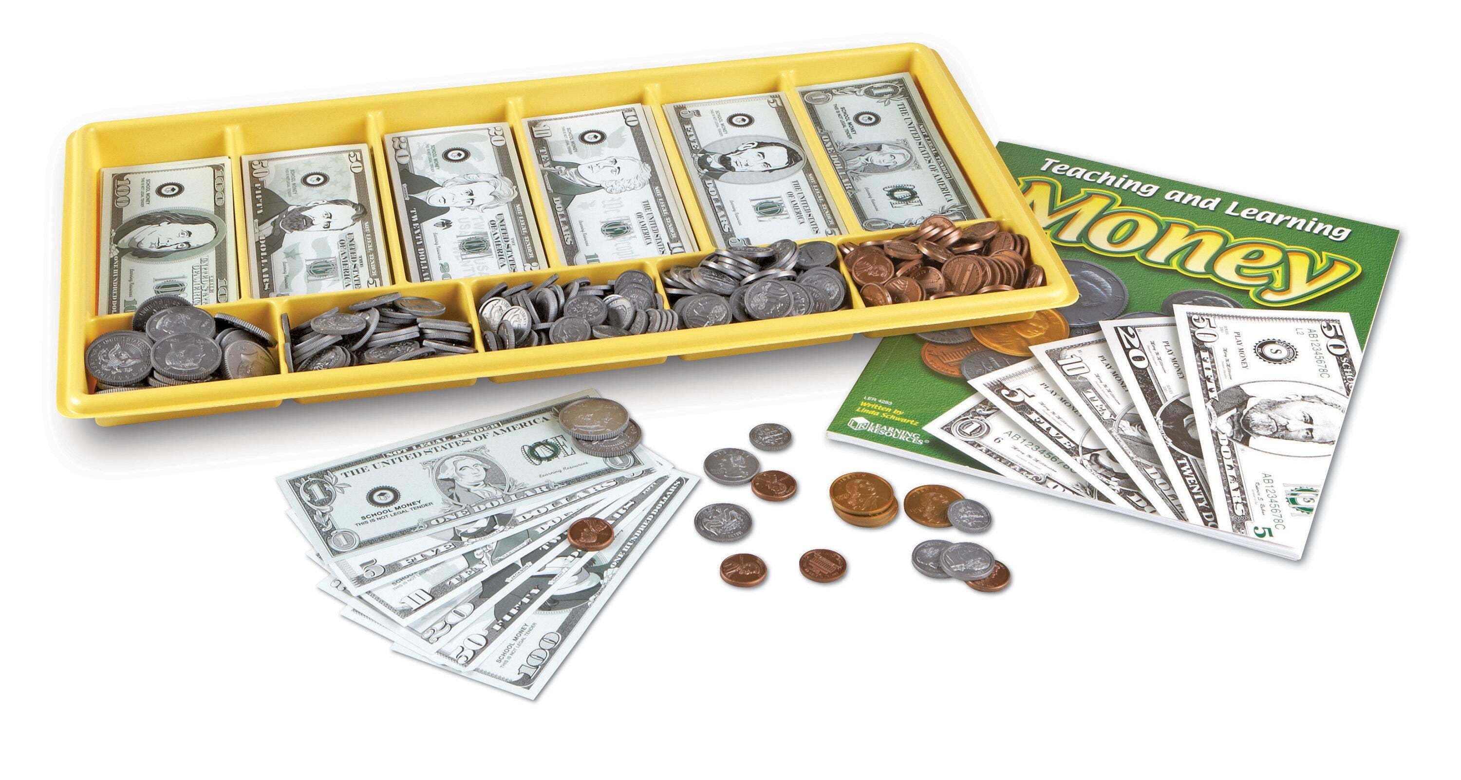 Learning Resources Giant Classroom Money Kit 222522