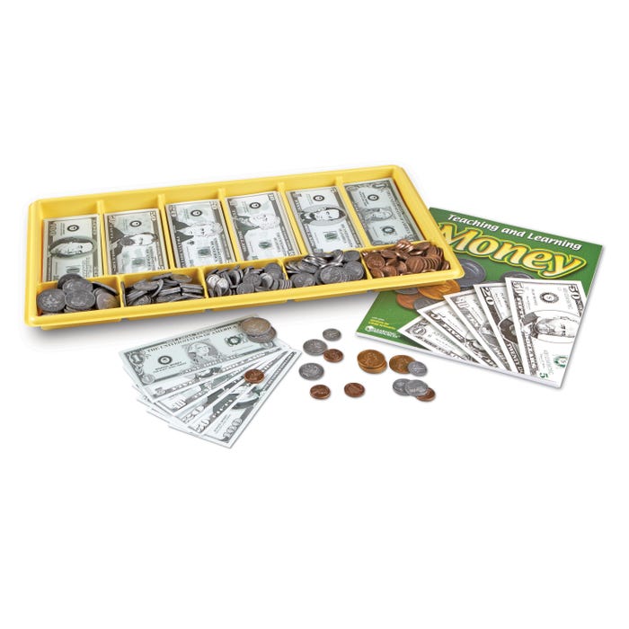 Learning Resources Giant Classroom Money Kit