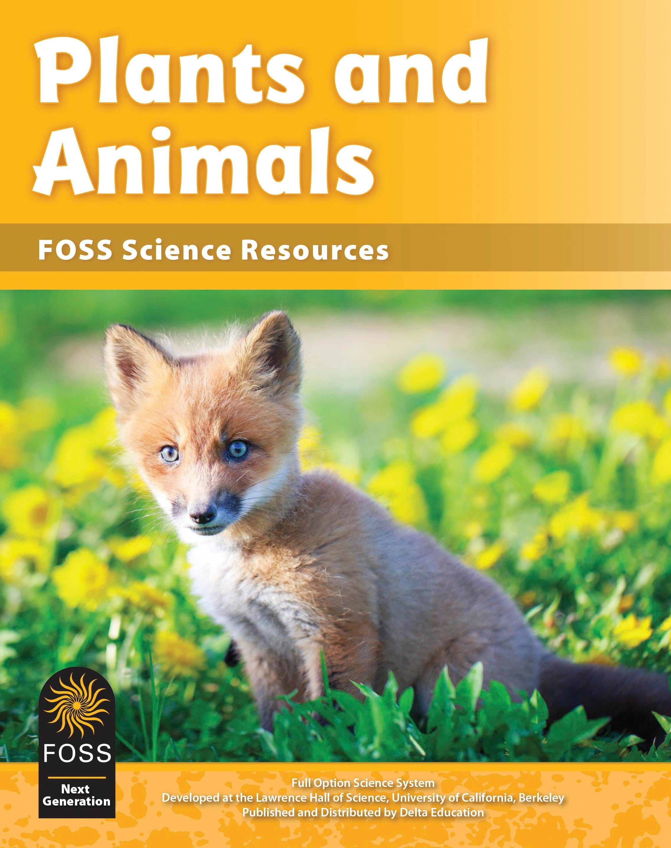 FOSS Next Generation Plants and Animals Science Resources Student Book, Item Number 1487698