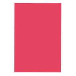 School Smart Folding Bristol Board, 9 x 12 Inches, Red, Pack of 100 085524