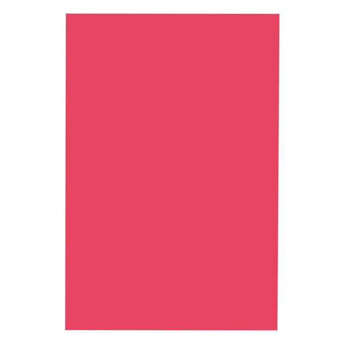 School Smart Folding Bristol Board, 9 x 12 Inches, Red, Pack of 100