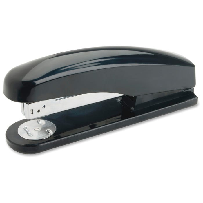 Business Source Stapler, Full Strip, Plastic Body, 20 Sheet /210, Black