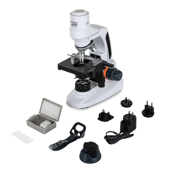 Celestron Labs Digital WiFi Desktop Trinocular Microscope