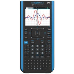 Texas Instruments Nspire CX II CAS Graphing Calculator with Rechargeable Battery, Item Number 2015062