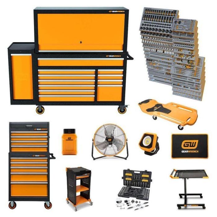 GearWrench MEGAMOD 1331-Piece Master Mechanics Tool Set