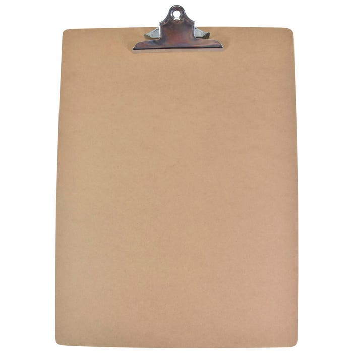 School Smart Art Clipboard, 15 x 20 Inches, Metal Clip, Hardwood