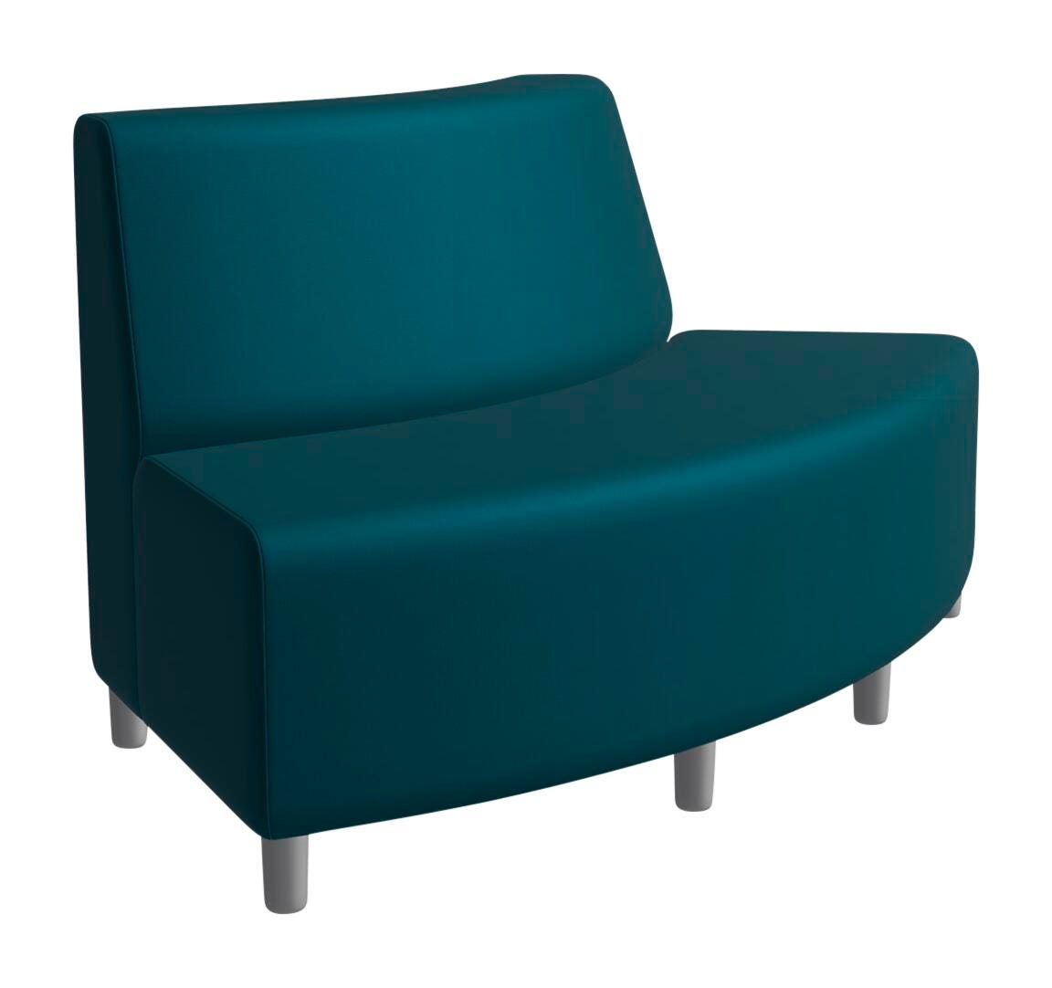 Image for Classroom Select Soft Seating NeoLounge Armless Sofa, Outward Curve from School Specialty