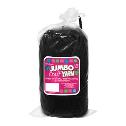 Pepperell Jumbo Roving 3 Ply Yarn, Black, 8 oz 2132745