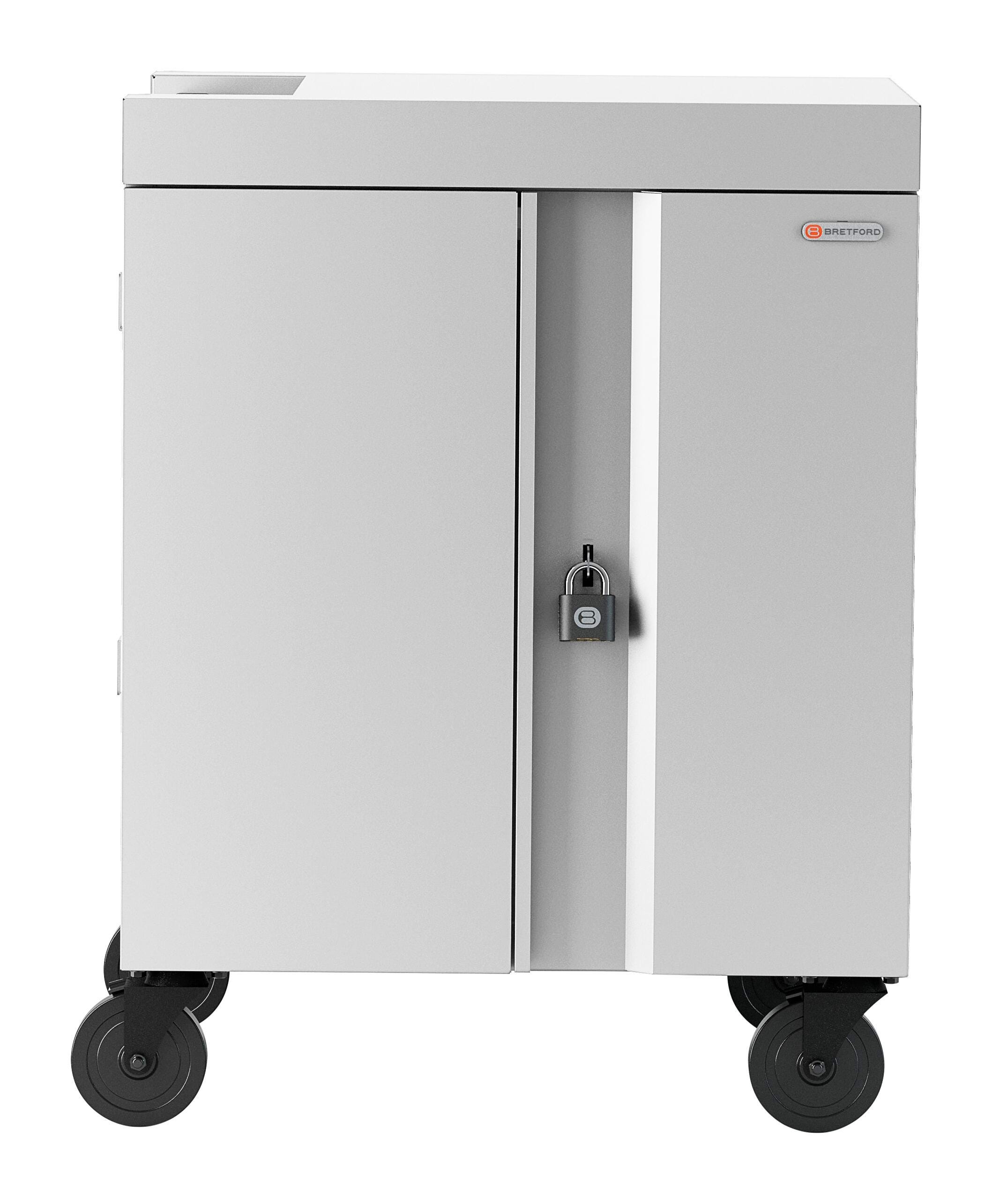 Bretford CUBE CUBE Cart Pre-Wired, 32 USB-C Power Adapters 4001944